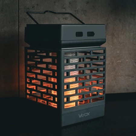 Lampa Owadobójcza Pułapka Elektryczna UV Solarna Lampion 2w1 5W na Muchy Komary Owady VAYOX