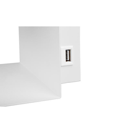 Lampa Ścienna Reflektor Kinkiet Spot do Czytania GU10 Biały Kaliso Masterled