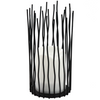 Lampa Ogrodowa LED bateryjna LATARENKA LED NYBORG 22cm IP44 2xAA czarna metal GOLDLUX (Polux)