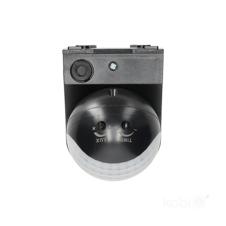 Czujnik Ruchu I Zmierzchu PIR LX40 180ST CZARNY KOBI