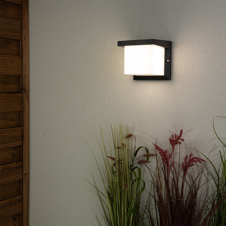 Lampa Ogrodowa Kinkiet Elewacyjny E27 Kwadratowy LEVIS LUMILED