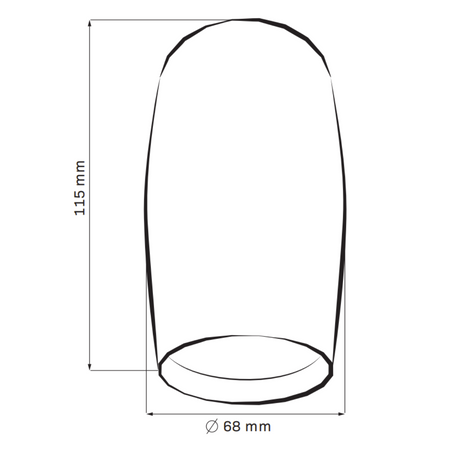 Oprawa Natynkowa Punktowa Spot GU10 Czarna BELLA Sanico Goldlux