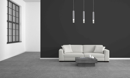 Lampa wisząca LED Tuba Zwis Chrom ICE 15W 4000K IP20 Metal i akryl Milagro