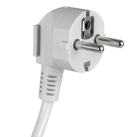 Przedłużacz z Układem Przeciwprzepięciowym 1.5M 5GN Sieciowy Szary Listwa Zasilająca + Wyłącznik