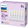 6x Żarówka LED G9 Kapsułka G9 3.7W = 40W 470lm 2700K Ciepła 320° EC Multipack Philips