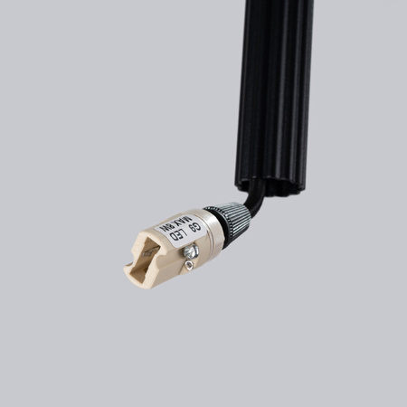 Lampa Sufitowa Wisząca Zwis G9 Tubularna Czarna Nowoczesna Arche Sollux