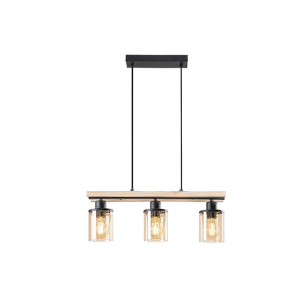Lampa Wisząca Sufitowa E27 Czarny Nowoczesny Niylah Rabalux