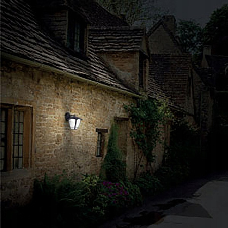 Lampa Ogrodowa Ścienna E27 Kinkiet Elewacyjny do DOŁU NIKO Masterled