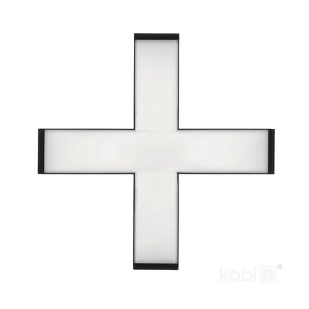 Łącznik X do LED Koline K2 15W 1500lm CCT Czarny Kobi