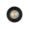 Oprawa Podtynkowa LED Lampa Punktowa Ruchoma 4.8W 450lm 6500K Zimna 36° Czarna FIZU Kanlux