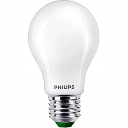 Żarówka LED E27 A60 210lm/W 4W = 60W 840lm 2700K Ciepła Filament Mleczna PHILIPS Ultra Efficient