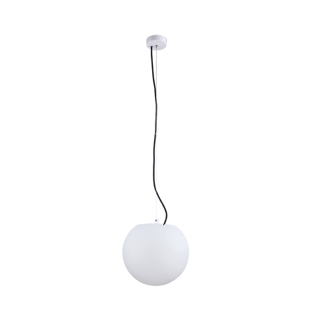 Lampa Wisząca Oprawa Zewnętrzna Sufitowa Ogrodowa E27 Biała Wodoodporna IP65 Nowoczesna CUMULUS M 9715 Nowodvorski