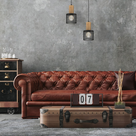 Lampa Wisząca Sufitowa SOBRESA 1xE27 Milagro