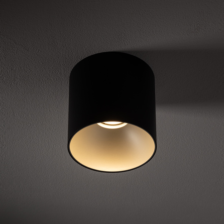 Oprawa Natynkowa Sufitowa GU10 SPOT TUBA Czarna EYE TONE 8932 Nowodvorski