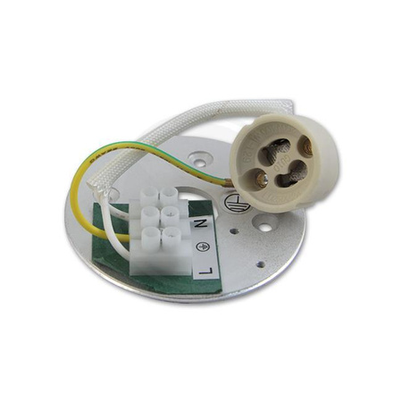 Oprawa Natynkowa Halogenowa Spot Tuba Ruchoma GU10 Okrągła Biała 84mm