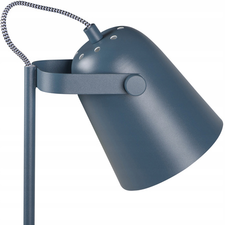Lampka Biurkowa Stołowa Szkolna Nocna + Organizer Raibo E27 5W Niebieska KANLUX