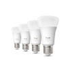4x Żarówka LED E27 A60 6W = 60W 810lm 1800-20000K CCT + RGB SMART Inteligentna Bluetooth ZigBee White and Color Ambiance Philips HUE