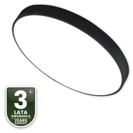 Plafon LED Lampa Sufitowa Natynkowa MILEO 72W IP44 CCT Biały Okrągły 50cm + PILOT LUMILED