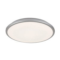 Plafon LED Lampa Sufitowa Oprawa Ścienna Natynkowa 18W 1220lm 4000K Srebrny Nowoczesny Engon Rabalux