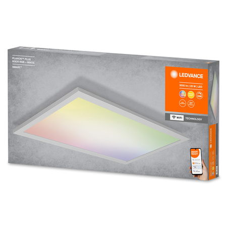 Panel LED 28W RGB SMART+ WIFI PLANON PLUS 600X300 LEDVANCE