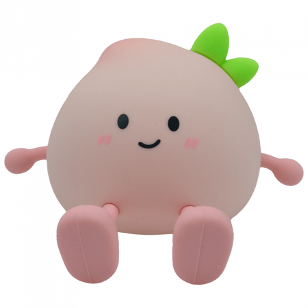 Lampka Nocna Dziecięca LED 2.5W 3000K Ciepła Akumulatorowa 600mAh Różowa BRZOSKWINIA MARY'S