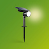 Lampa Ogrodowa Solarna Reflektor LED 1.4W 150lm 2700K IP44 z Czujnikiem Zmierzchu Czarna Ashlyn Philips