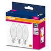 3x Żarówka LED B39 Świeczka E14 7.5W = 60W 806lm 6500K Zimna 200° VALUE CLASSIC Osram
