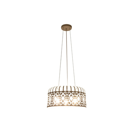 Lampa Wisząca Sufitowa 3x E27 Biały Vintage Alessandra Rabalux