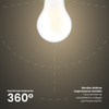 Żarówka LED E27 A60 4W = 60W 840lm 4000K Neutralna 360° FILAMENT LUMILED