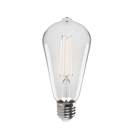 Żarówka LED XLED W E27 ST64 7W 806lm 2700K Ciepła Filament KANLUX 