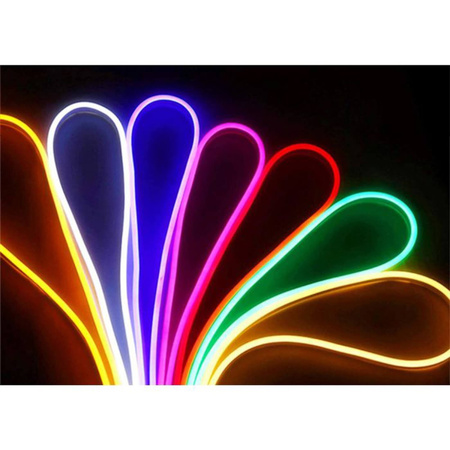 Taśma LED NEON 12V 10W 120LED Błękitna IP67 6x12mm 1m Lumiled