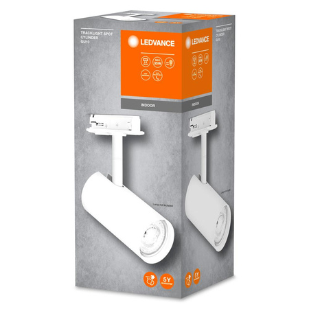 Oprawa Reflektor Szynowy Lampa Punktowa GU10 Biały Tracklight Spot Ledvance