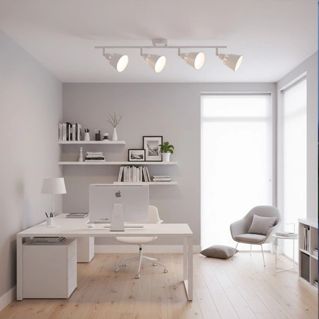 Oprawa ścienna KINKIET Spot Fiona 4xE14 GOLDLUX (Polux)