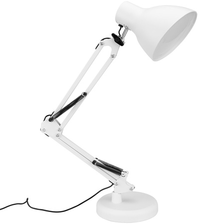 Lampka Biurkowa Stołowa LED 7W CCT Ściemnialna Marti Biała Lumiled