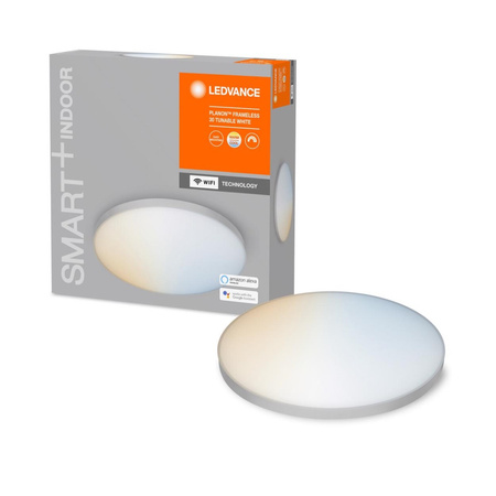 Plafon LED Panel Natynkowy Bezramkowy 20W 1700lm CCT Ściemnialna 30cm Biały SMART+ WiFi Frameless Ledvance