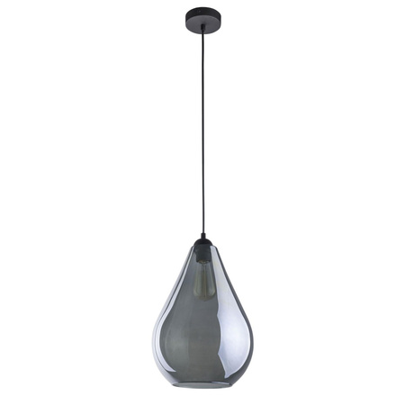 Lampa Sufitowa Wisząca FUENTE Zwis Czarno-Grafitowa Nowoczesna E27 2326 TK Lighting