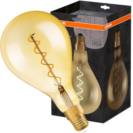 Żarówka LED E27 A60 5W = 28W 300lm 2000K Ciepła 360° OSRAM Vintage 1906