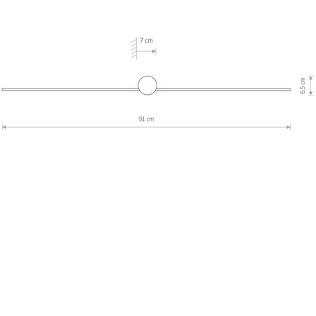 Kinkiet Ścienny Lampa Natynkowa LED 10W 500lm 4000K Neutralna Czarna Wodoodporna Łazienkowa IP44 Nowoczesna PIN LED M 8128 Nowodvorski