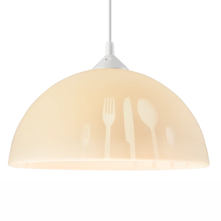 Lampa Wisząca Sufitowa APETITE E27 Żółta Biała LM-1.3/5 Lamkur