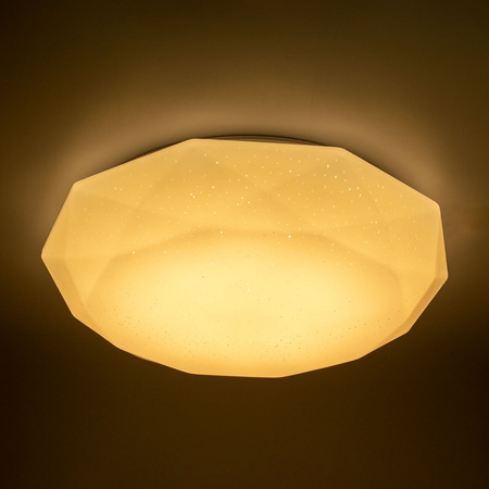 Plafon LED Oprawa lampa Sufitowa DIAMOND 72W 4680lm 51cm Vito + pilot 3000K-6400K