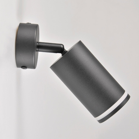 Oprawa Ścienno-Sufitowa Reflektor Punktowy GU10 Czarna PARIS Sanico Goldlux