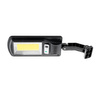Lampa Uliczna Solarna LED Parkingowa 5W 250lm 6500K IP65 Czujnik ruchu + Uchwyt + Pilot