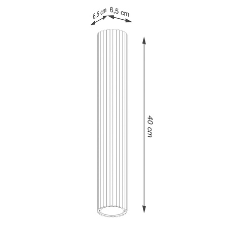 Oprawa Natynkowa GU10 Aluminiowa Taupe Karbon Deep Space SL.1778 Sollux