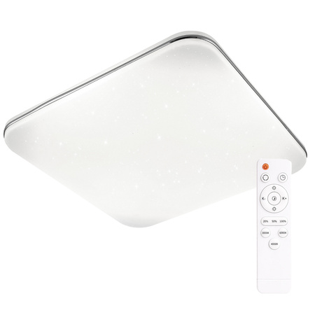 Plafon LED Oprawa Sufitowa Syrius B036 68W 3060lm 2700-6500K 43cm GOLDLUX (Polux) + Pilot