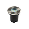 Lampa Ogrodowa Najazdowa Dogruntowa GORDO N LED 1W 6500K IP67 Okrągła Srebrna Kanlux