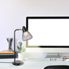 Lampa Stołowa Biurkowa Nocna E14 Czarny Industrialny Fanny Rabalux