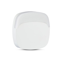Lampka orientacyjna Lampka nocna LED 0.45W 3000K Z czujnikiem zmierzchu Kwadratowa Biała Samsung Chip VT-82 V-TAC