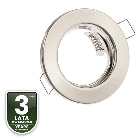 Oprawa Halogenowa Podtynkowa Okrągła Satyna GU10 MR16 ARDALI LUMILED