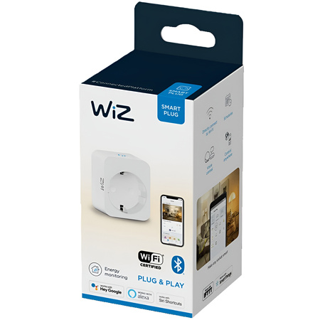 Inteligentne Gniazdko Sieciowe Wtyczka Plug + Miernik Mocy SMART WiFi WiZ