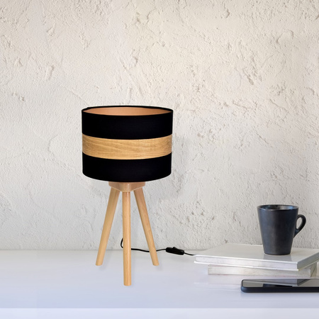 Lampa Stołowa TERRA 1xE27 Biurkowa Nocna Milagro